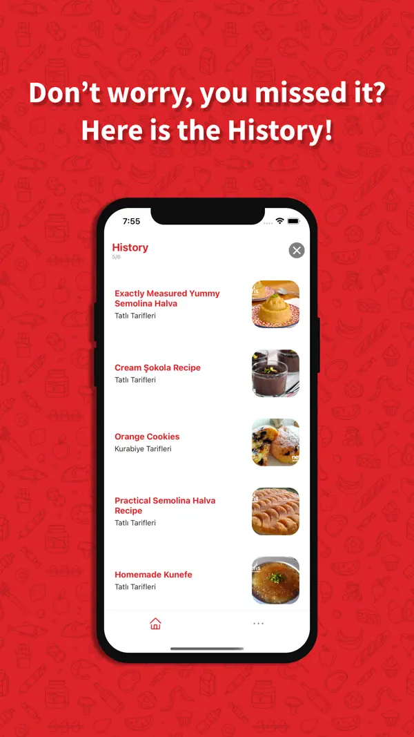 Browsing recipe categories in the What Cook Today recipe app